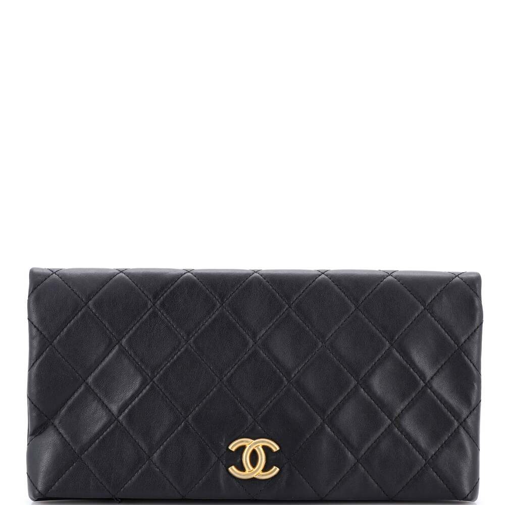 Chanel Cc Foldover Clutch Quilted #254488C30B
